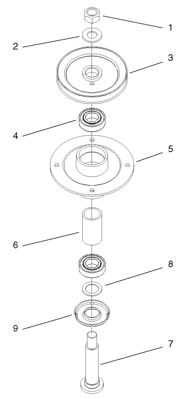 Spindle Housing Assembly No 104 6316