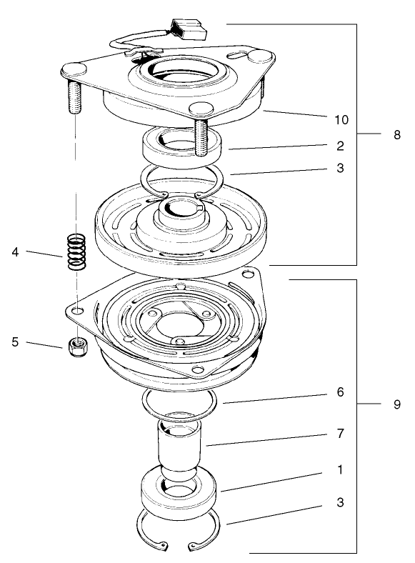 Clutch Assembly No 54 3200