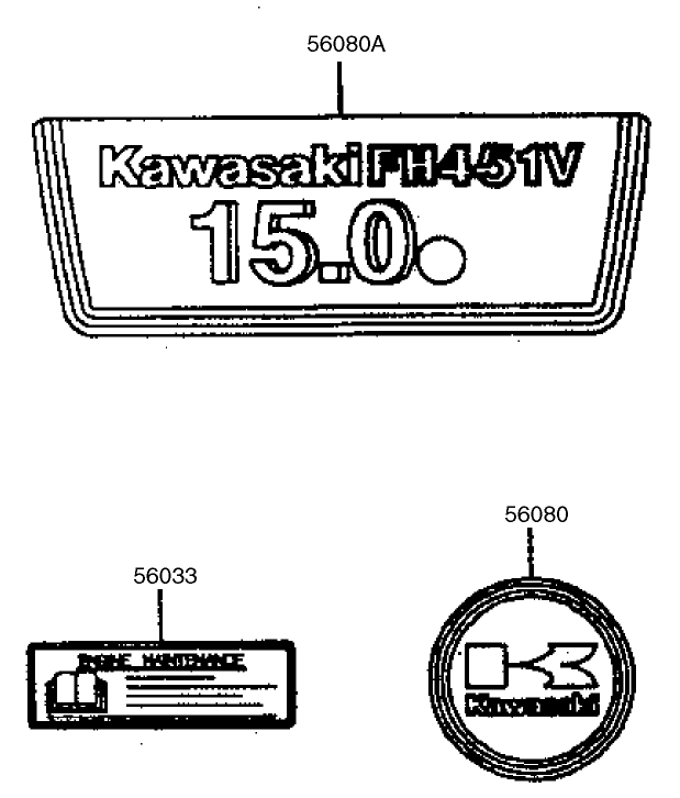 Decal Kawasaki Fh451v As08