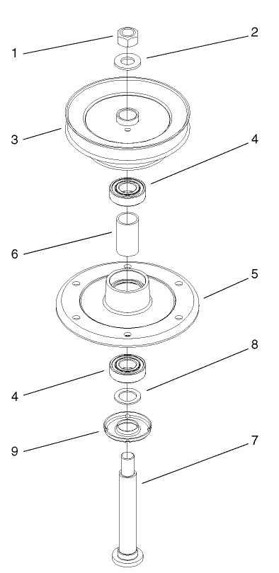 Spindle Housing Assembly No 104 6315