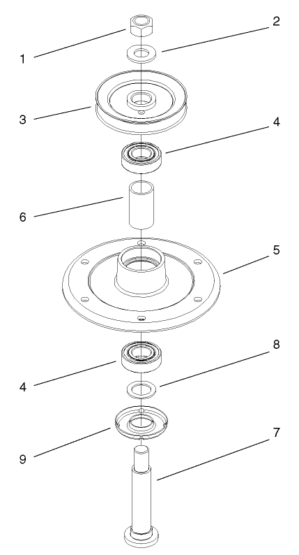 Spindle Housing Assembly No 104 6317