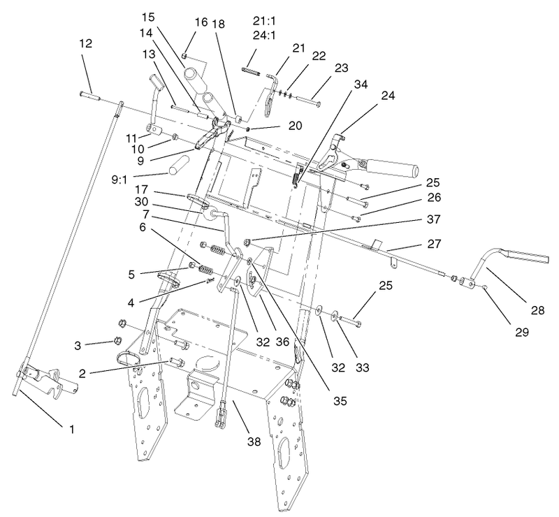 Upper Handle Assembly