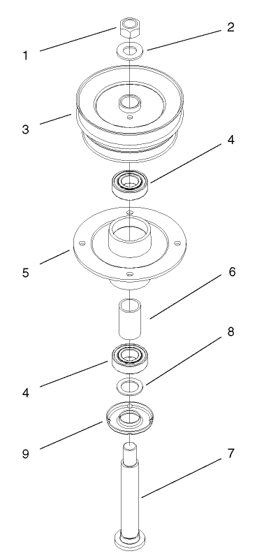 Spindle Housing Assembly No 104 6314