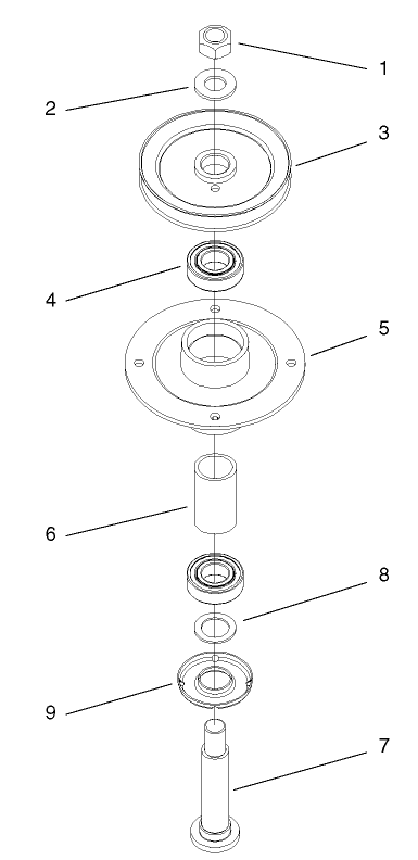Spindle Housing Assembly No 104 6316