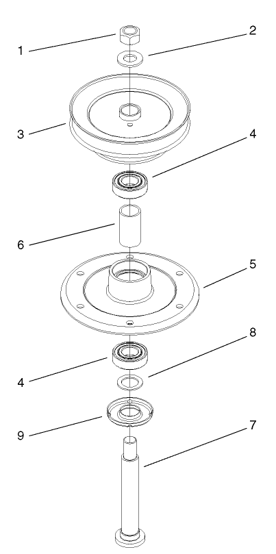 Spindle Housing Assembly No 104 6315