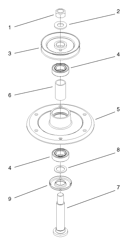 Spindle Housing Assembly No 104 6317