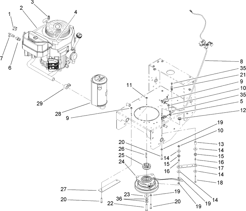Engine Installation Assembly