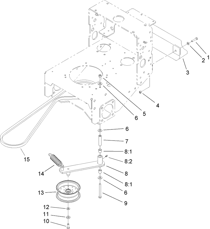 Drive Belt and Tensioner Assembly
