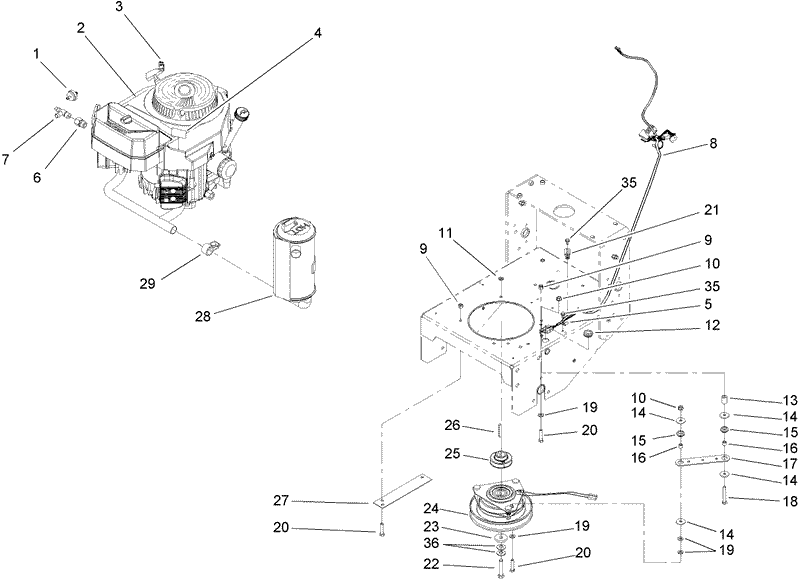 Engine Installation Assembly