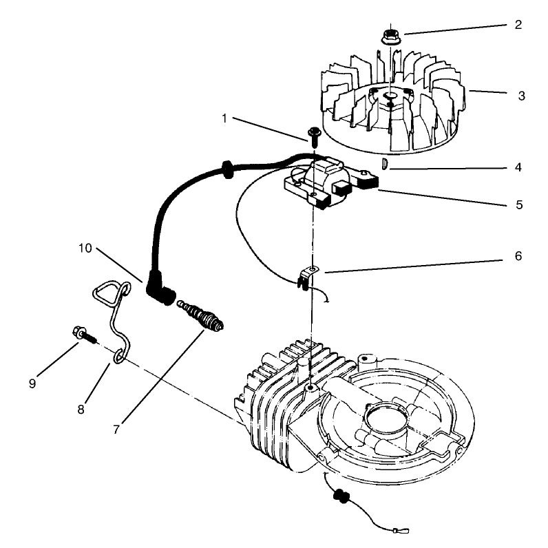 Ignition Assembly Model No 47ps5-3model No 22038bmodel No 47pt6-3model No 22038