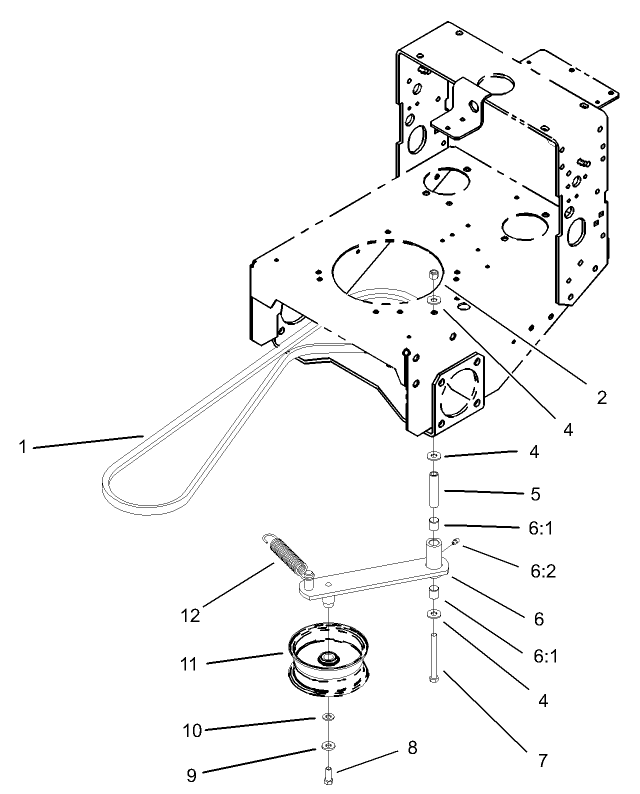 Drive Belt and Tensioner Assembly