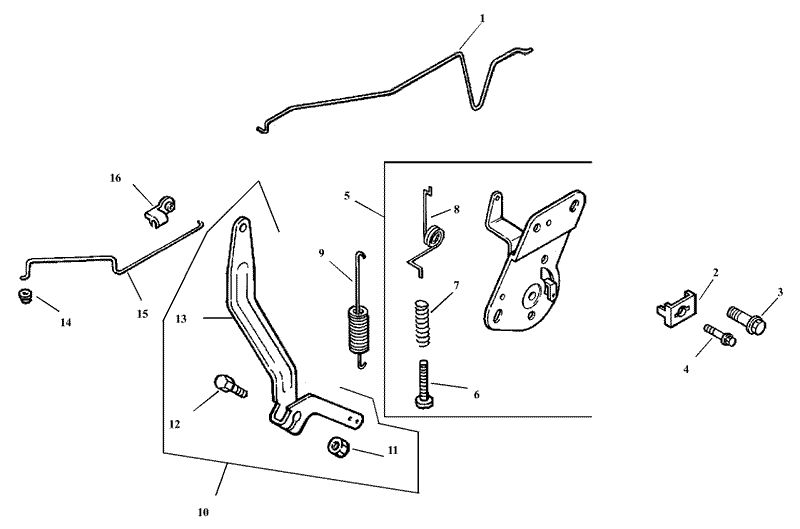Engine Controls Assembly Kohler Model CV15T 41604