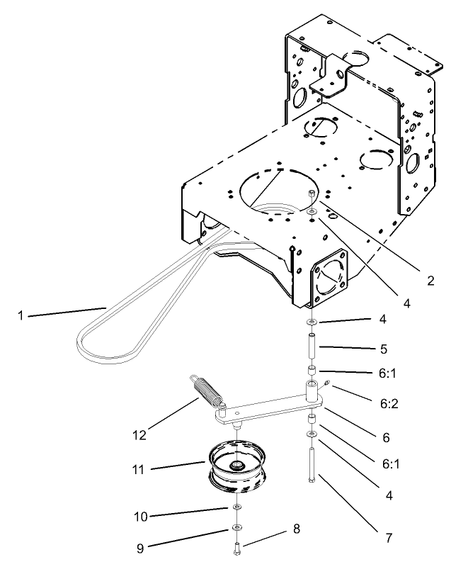 Drive Belt and Tensioner Assembly