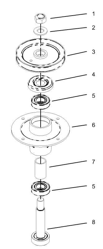 Spindle Assembly No 106 0786