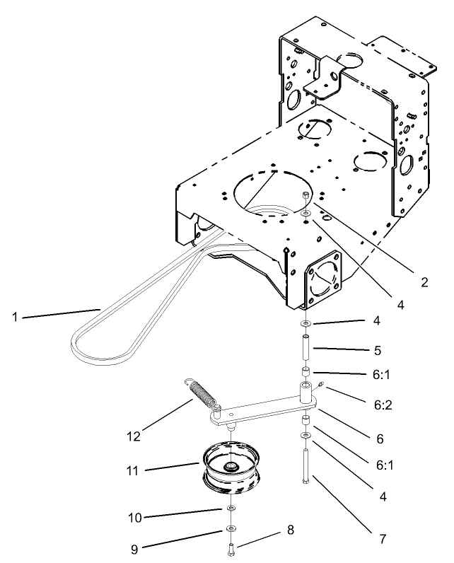 Drive Belt and Tensioner Assembly