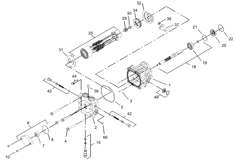 Hydraulic Pump Assembly No 106 5490