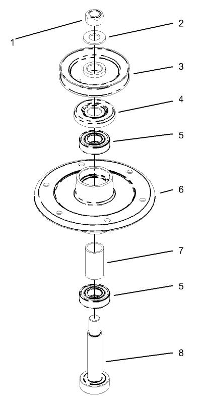Spindle Assembly No 106 0787