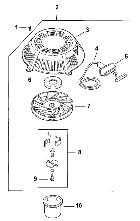 Starter Assembly Kohler Model CV15T 41604