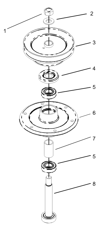 Spindle Assembly No 106 0785
