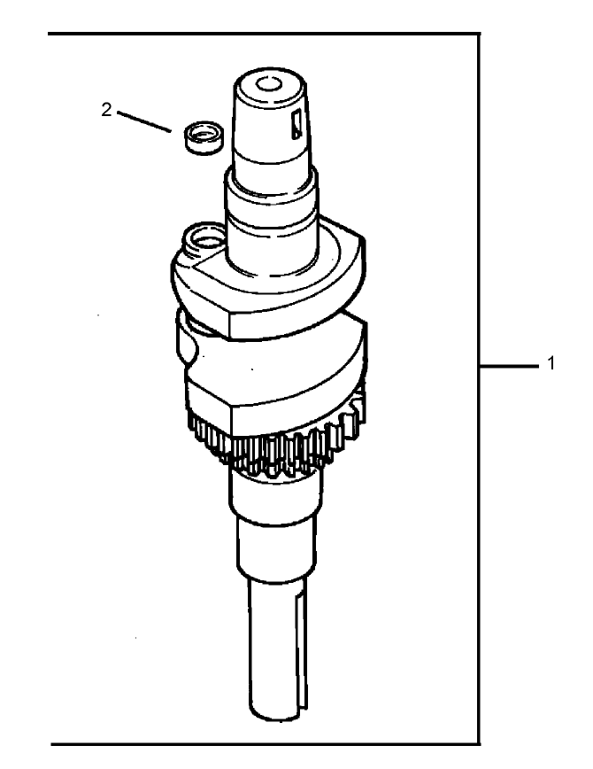 Crankshaft Assembly Kohler CV15T 41629