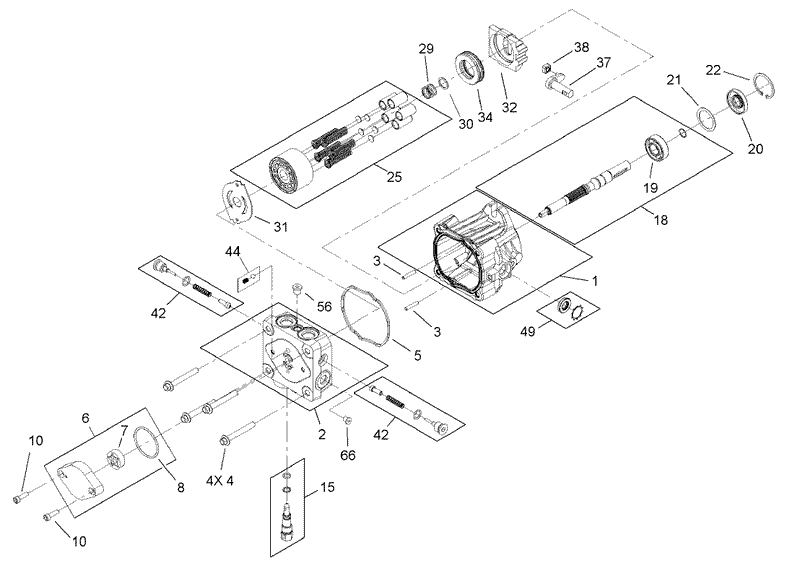 Hydraulic Pump Assembly No 106 5490