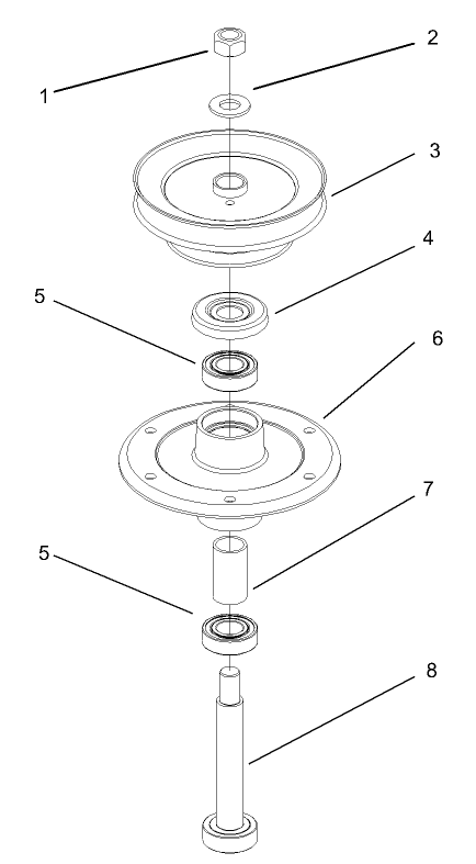 Spindle Assembly No 106 0785