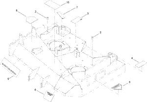 36 Inch Deck Assembly No 106-0615