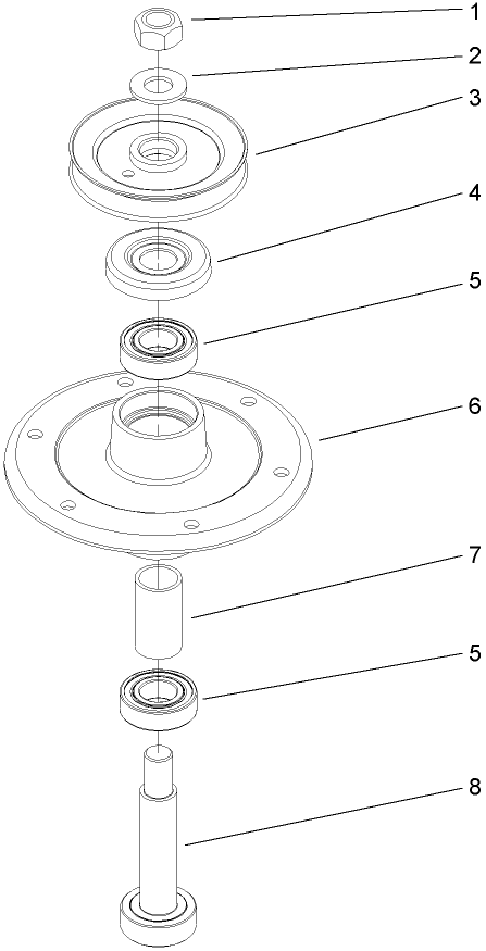 Spindle Assembly No 106 0787