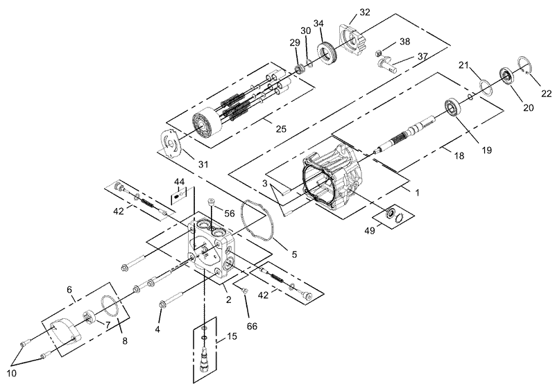 Hydraulic Pump Assembly No 106 5490