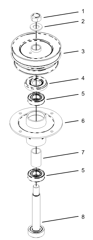 Spindle Assembly No 106 0784