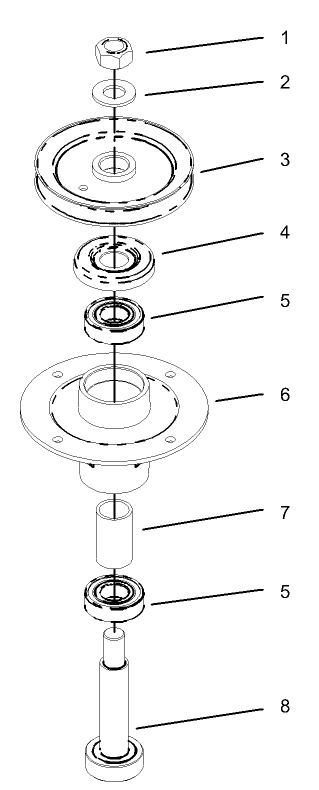 Spindle Assembly No 106 0786