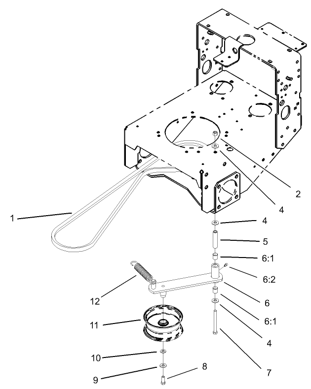 Drive Belt and Tensioner Assembly