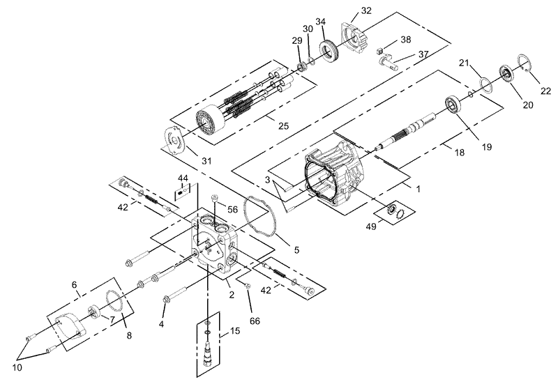 Hydraulic Pump Assembly No 106 5490