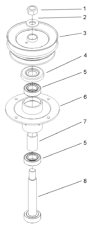 Spindle Assembly No 106 0784