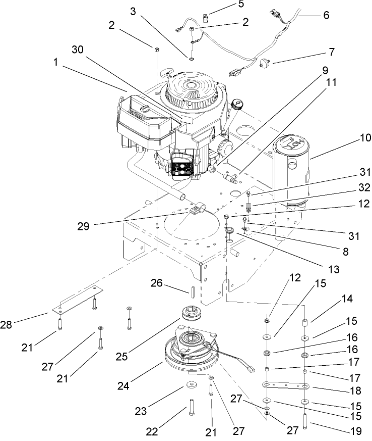 Engine Installation Assembly