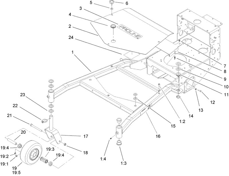 Carrier Frame Assembly