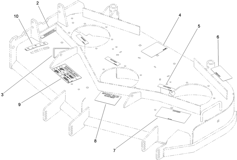 Deck Assembly No 112 7081