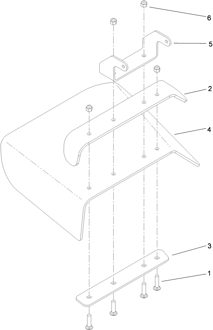 Deflector Assembly No 110 0790
