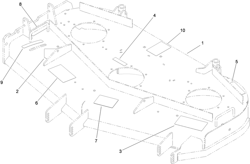 Deck Decal Assembly No 112 7082