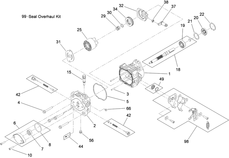 Hydraulic Pump Assembly No 115 4480