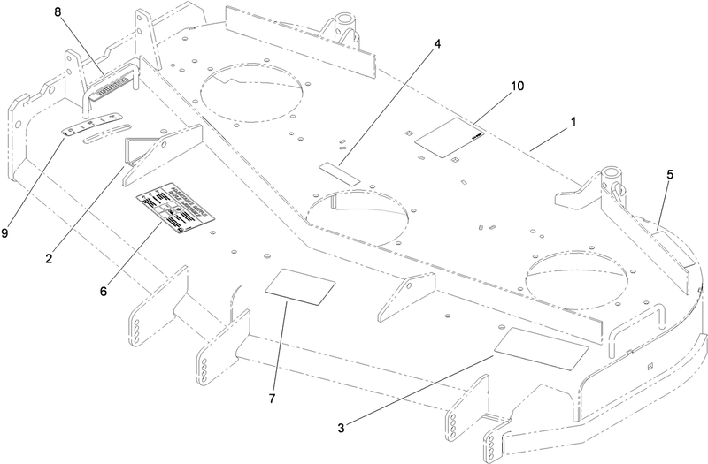Deck Assembly No 112 7082
