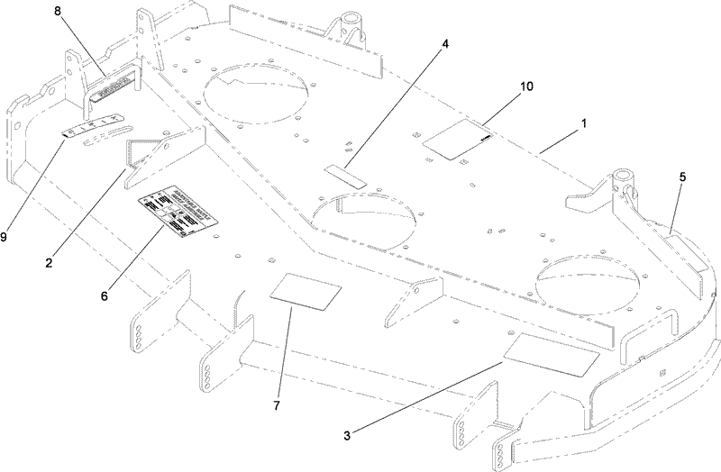 Deck Assembly No 112 7082