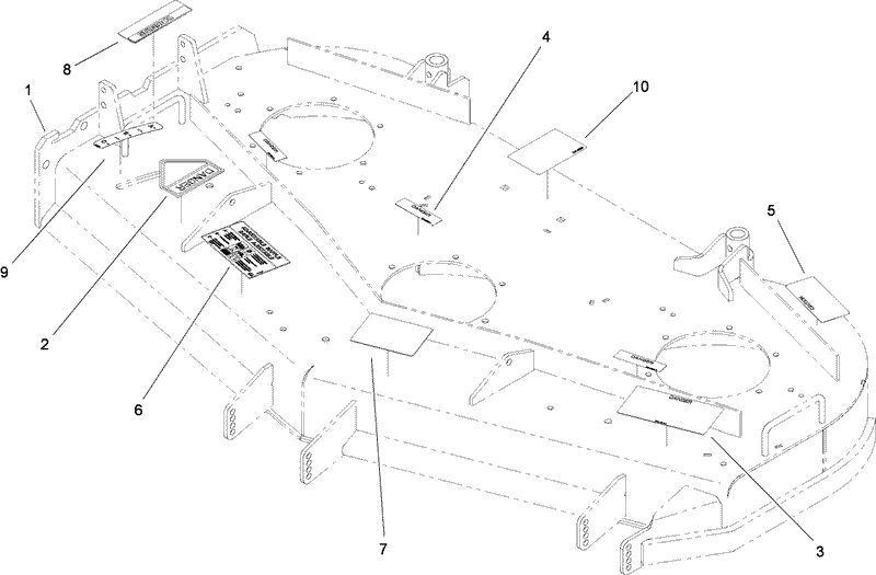 Deck Assembly No 112 7083
