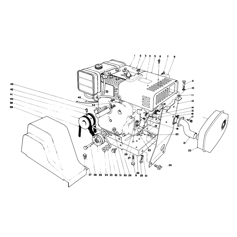 Engine Assembly (model 38160)