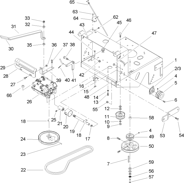 Transmission and Drive Assembly