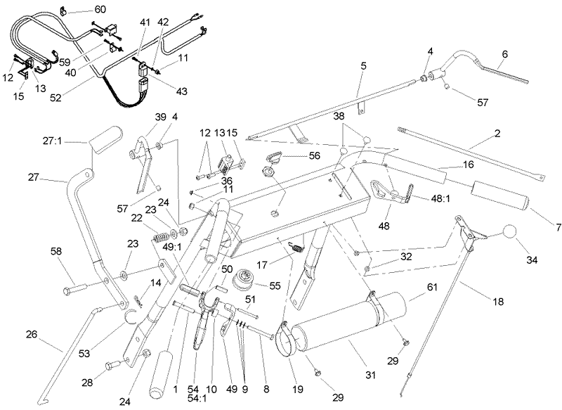 Upper Handle Assembly