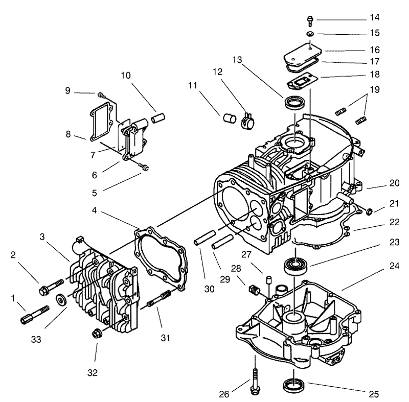 Crankcase Kawasaki FB460V MS14