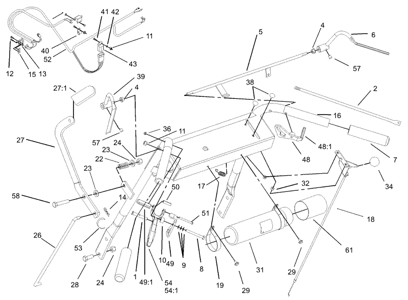 Upper Handle Assembly