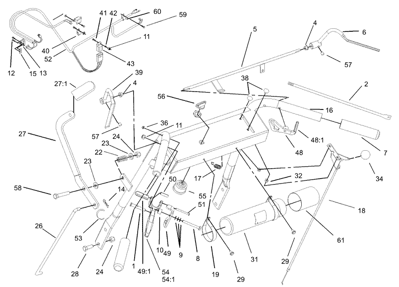 Upper Handle Assembly