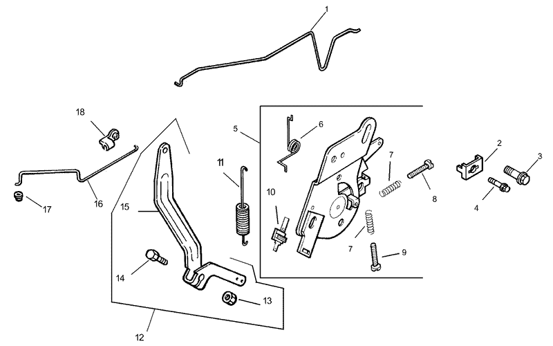 Engine Controls Assembly Kohler Model CV15T 41608